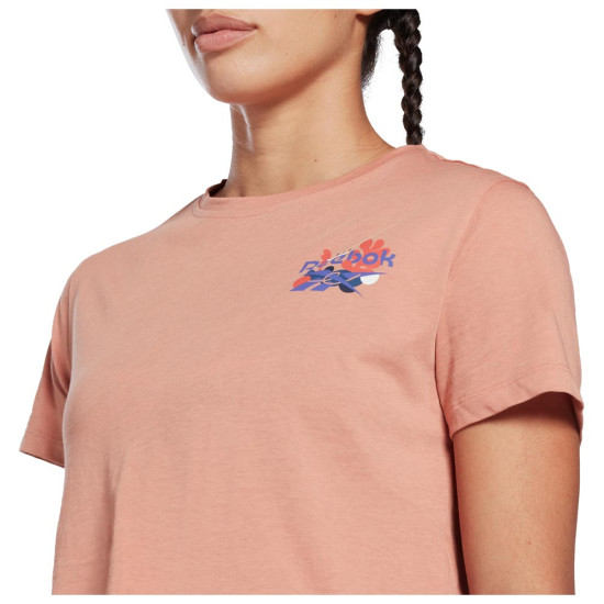 Reebok Γυναικεία κοντομάνικη μπλούζα TE Graphic Tee Reebok Γυναικεία κοντομάνικη μπλούζα TE Graphic Tee